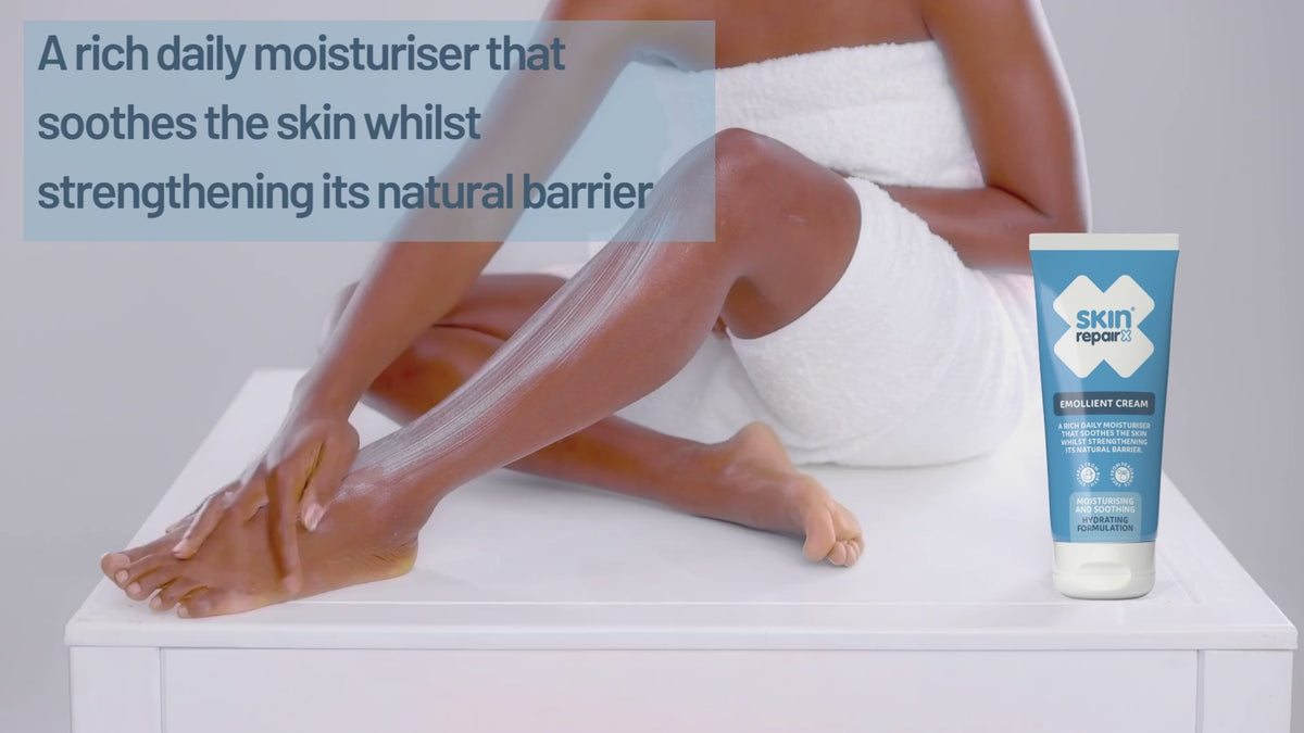 Load video: SkinRepairX Emollient Cream Video